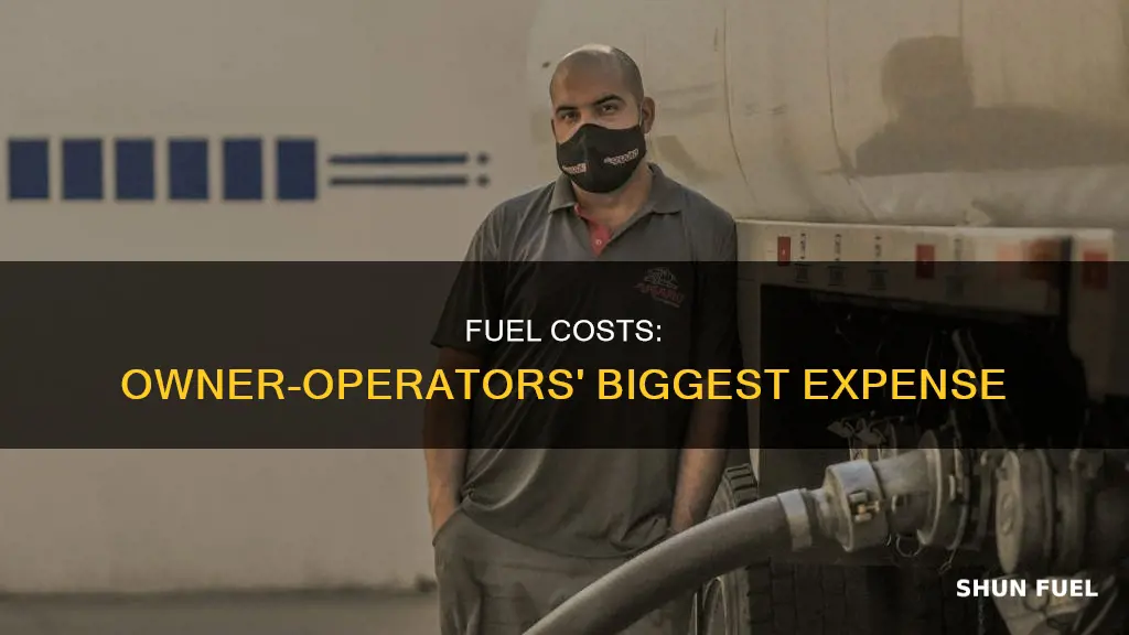 how much do owner operators spend on fuel