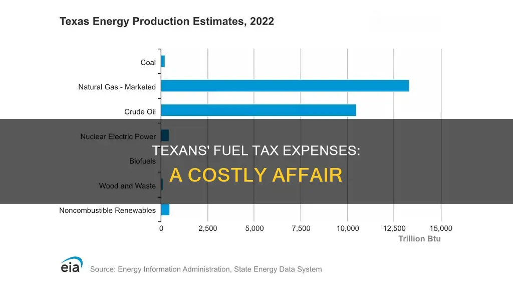 how much do texans pay for fuel taxes