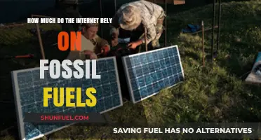 The Internet's Carbon Footprint: Fossil Fuel Dependence
