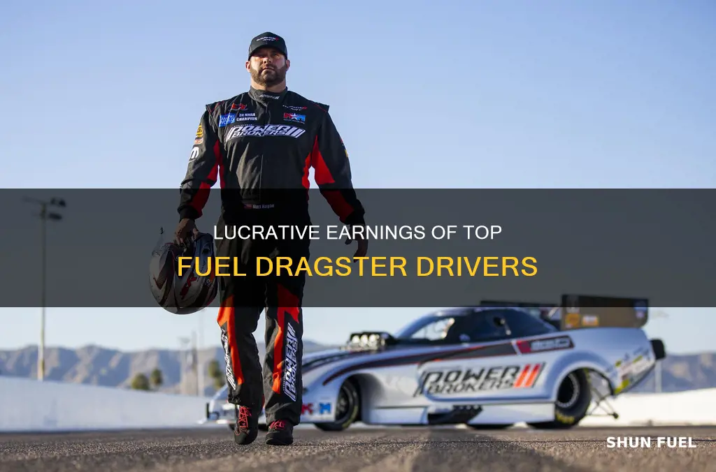 how much do top fuel dragster drivers make