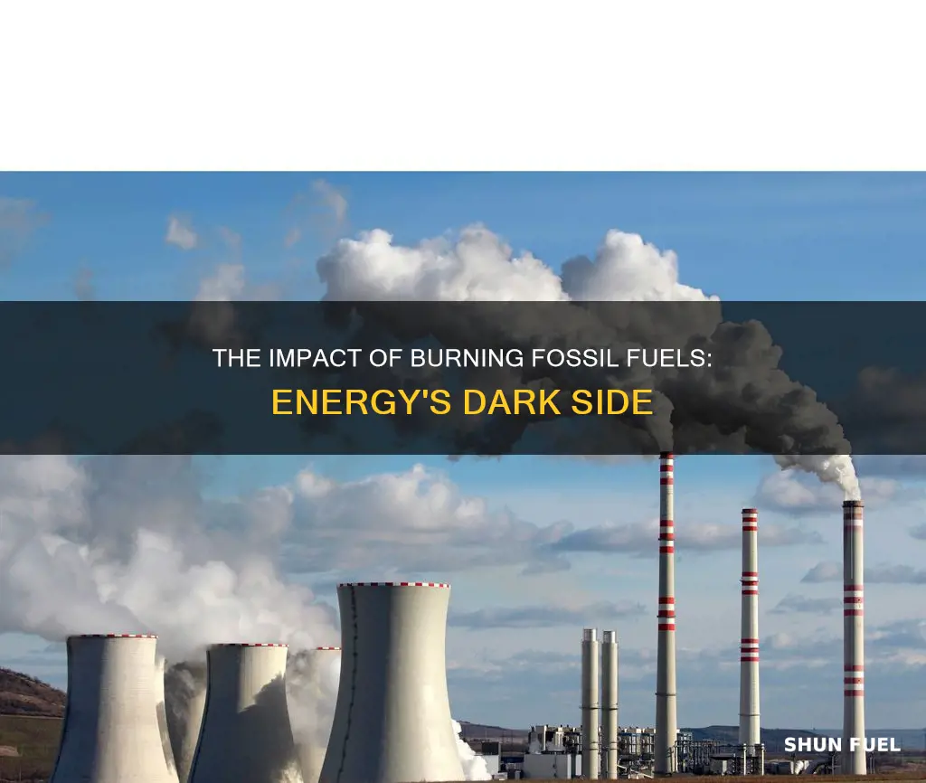 how much do we burn fossil fuels