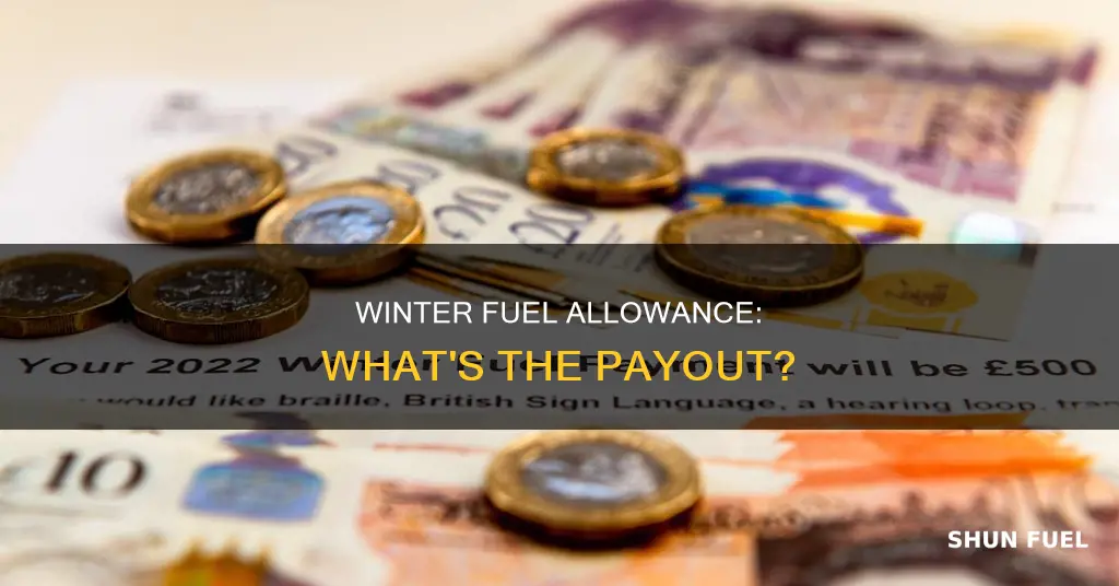 how much do you get for winter fuel allowance