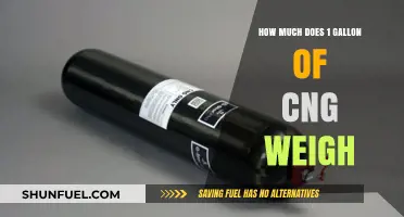 Exploring the Weight of 1 Gallon of CNG: Facts and Figures