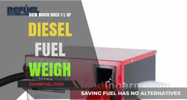Diesel Density: Understanding Fuel Weight