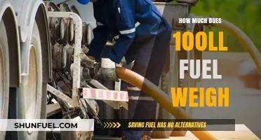 Aviation Fuel Weight: 100LL Fuel's Weight Per Gallon