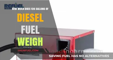 Diesel Weight: What's the Weight of 120 Gallons?