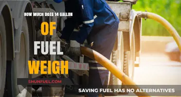 Fuel Weight: Gallons to Pounds Conversion