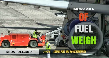 The Weight of Fuel: 1L, How Much?