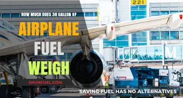 Airplane Fuel Weight: 38 Gallons, How Much?