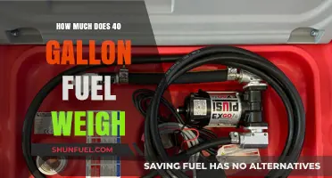 Weight of 40 Gallons of Fuel: What You Need to Know