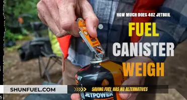 Jetboil Fuel Canister Weight: What's the Deal?