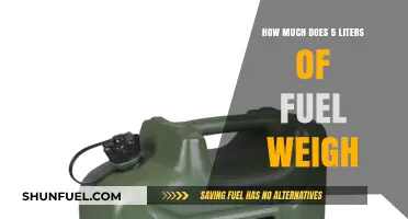 The Weight of Five Liters of Fuel