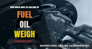 The Weight of Fuel Oil: 55 Gallons Explained