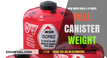 Lightweight Camping: Fuel Canister Weight Explained