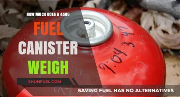 The Weight of a Full 450g Fuel Canister