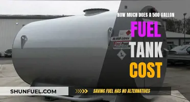 Large Fuel Tank Costs: 500-Gallon Tank Pricing