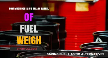 Weighty Issue: 55-Gallon Fuel Barrel Weigh-In