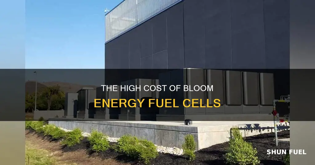 how much does a bloom energy fuel cell cost