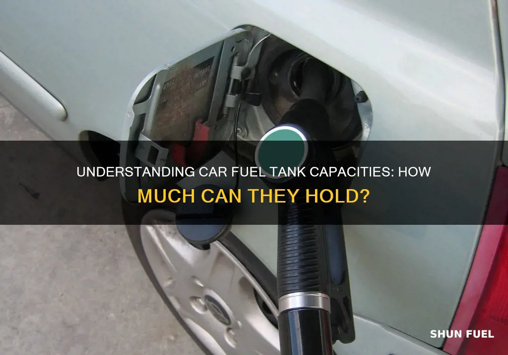 how much does a car fuel tank hold