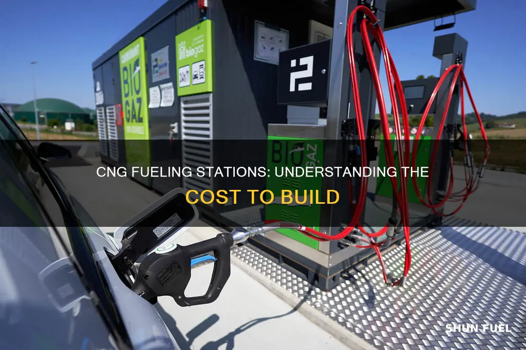 how much does a cng fueling station cost