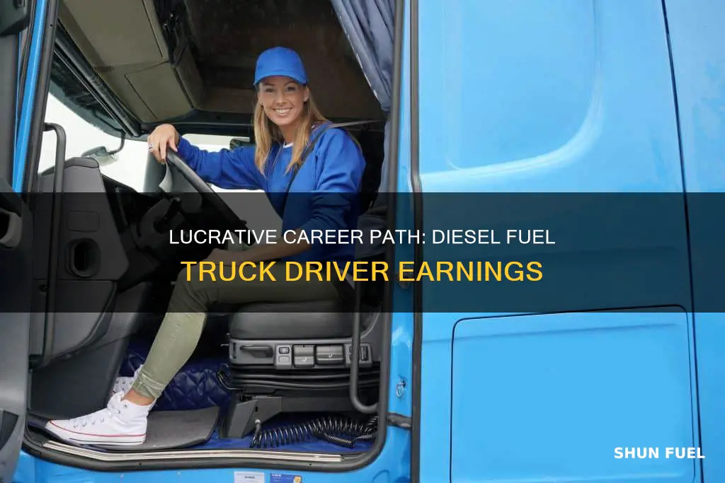 how much does a diesel fuel truck driver make