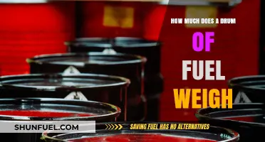 Fuel Drums: Understanding Their Weight and Capacity