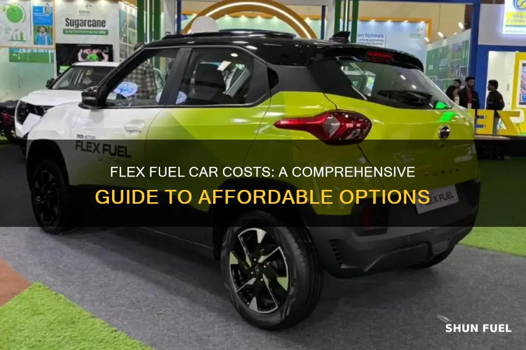 how much does a flex fuel car cost