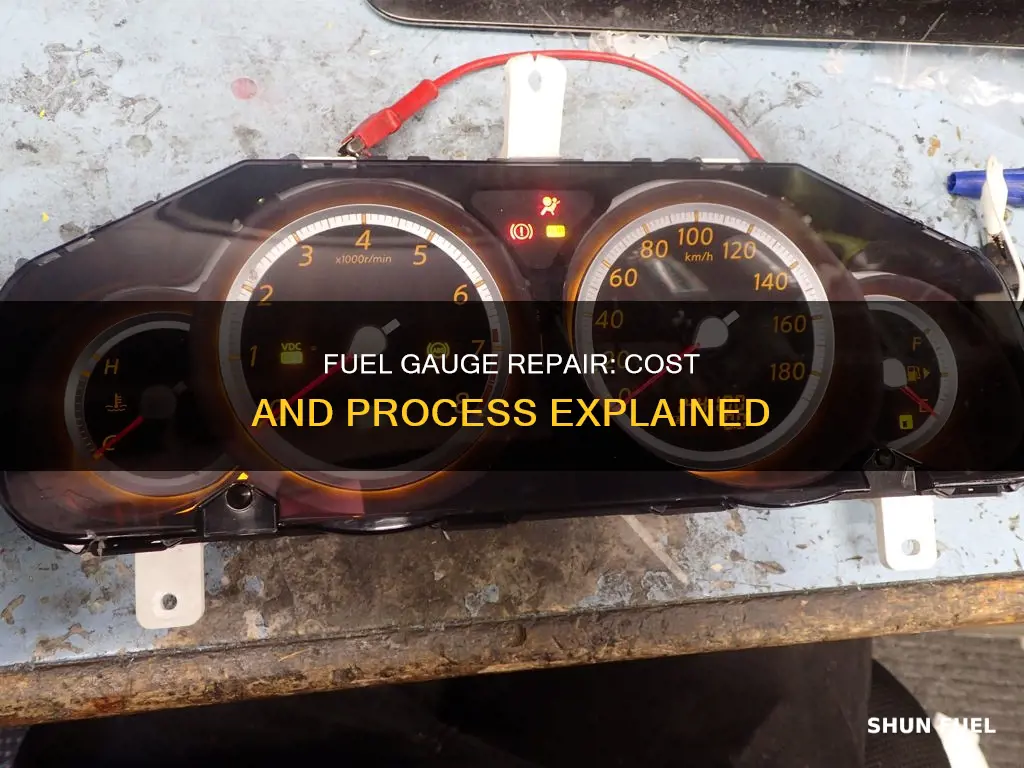 how much does a fuel gauge cost to fix
