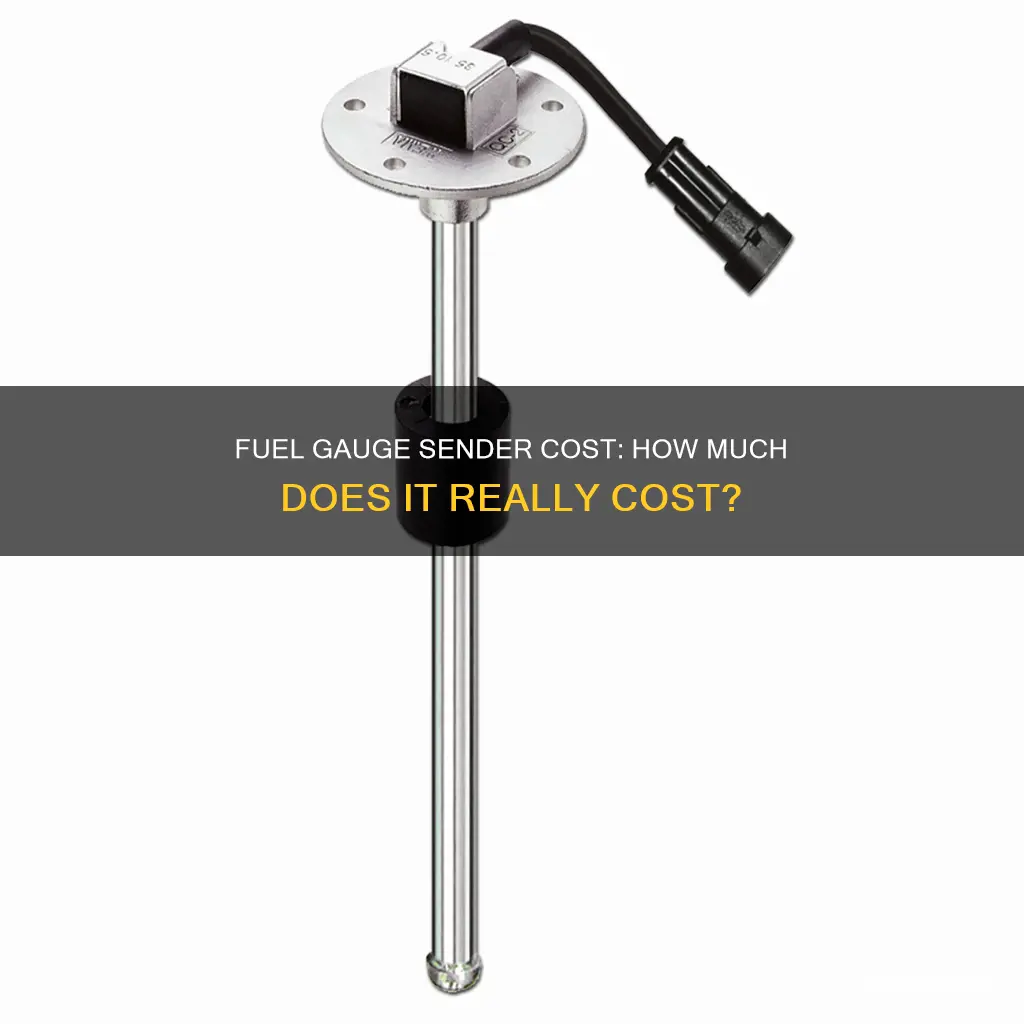 how much does a fuel gauge sender cost