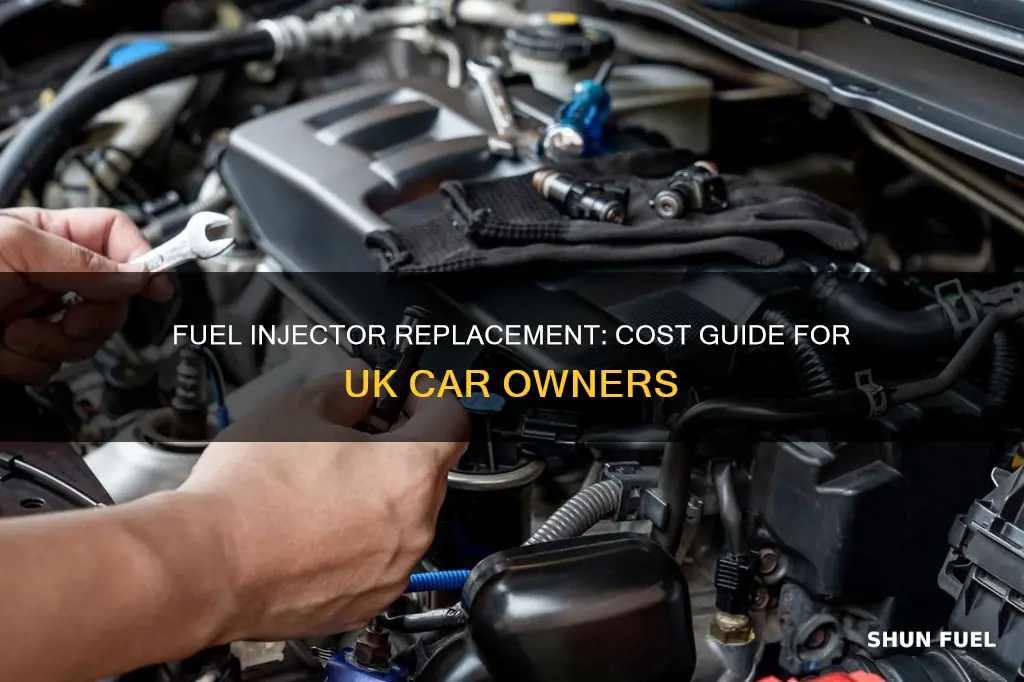 how much does a fuel injector cost to replace uk