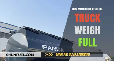 Fuel Oil Truck Weights: Full Tank Impact