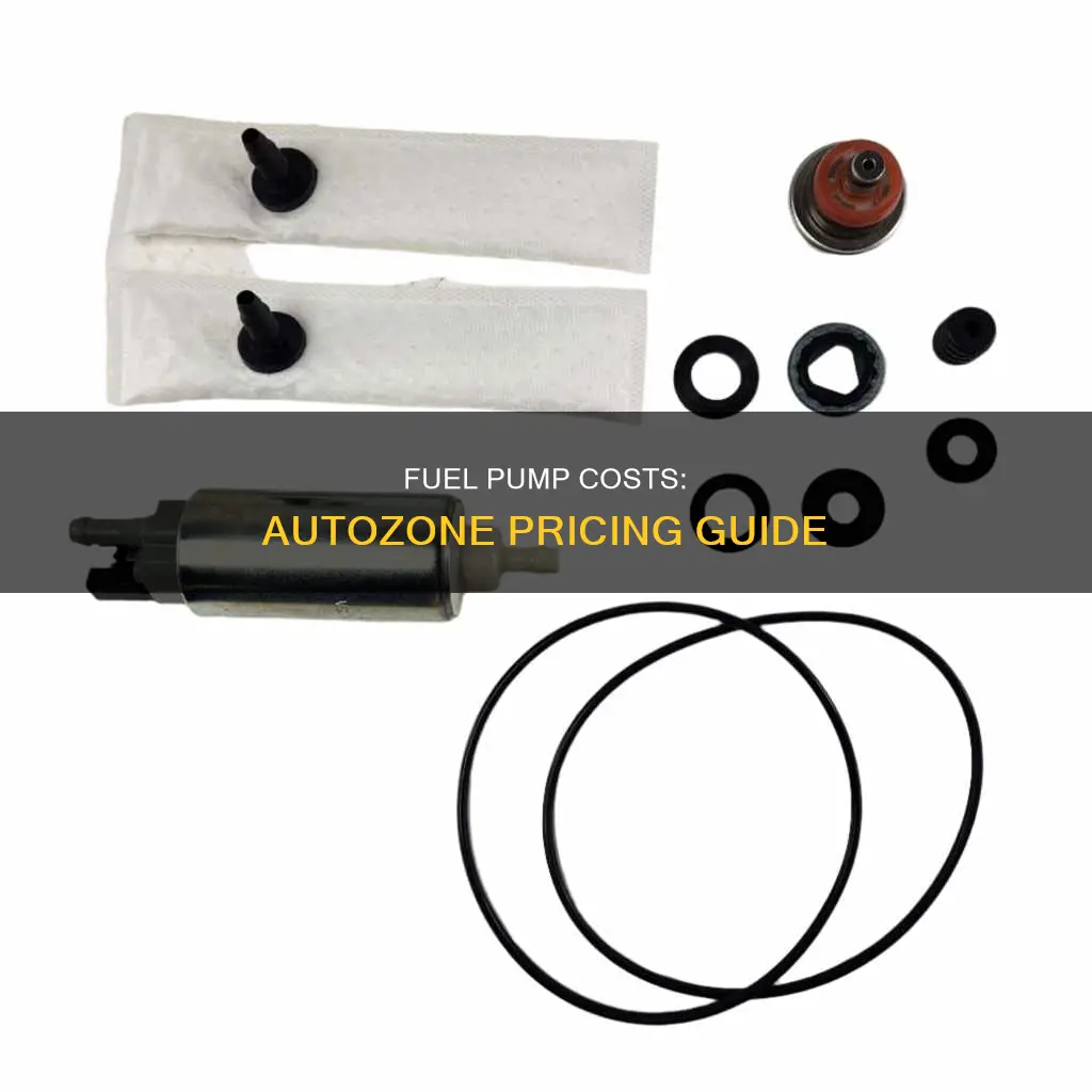 how much does a fuel pump cost at autozone