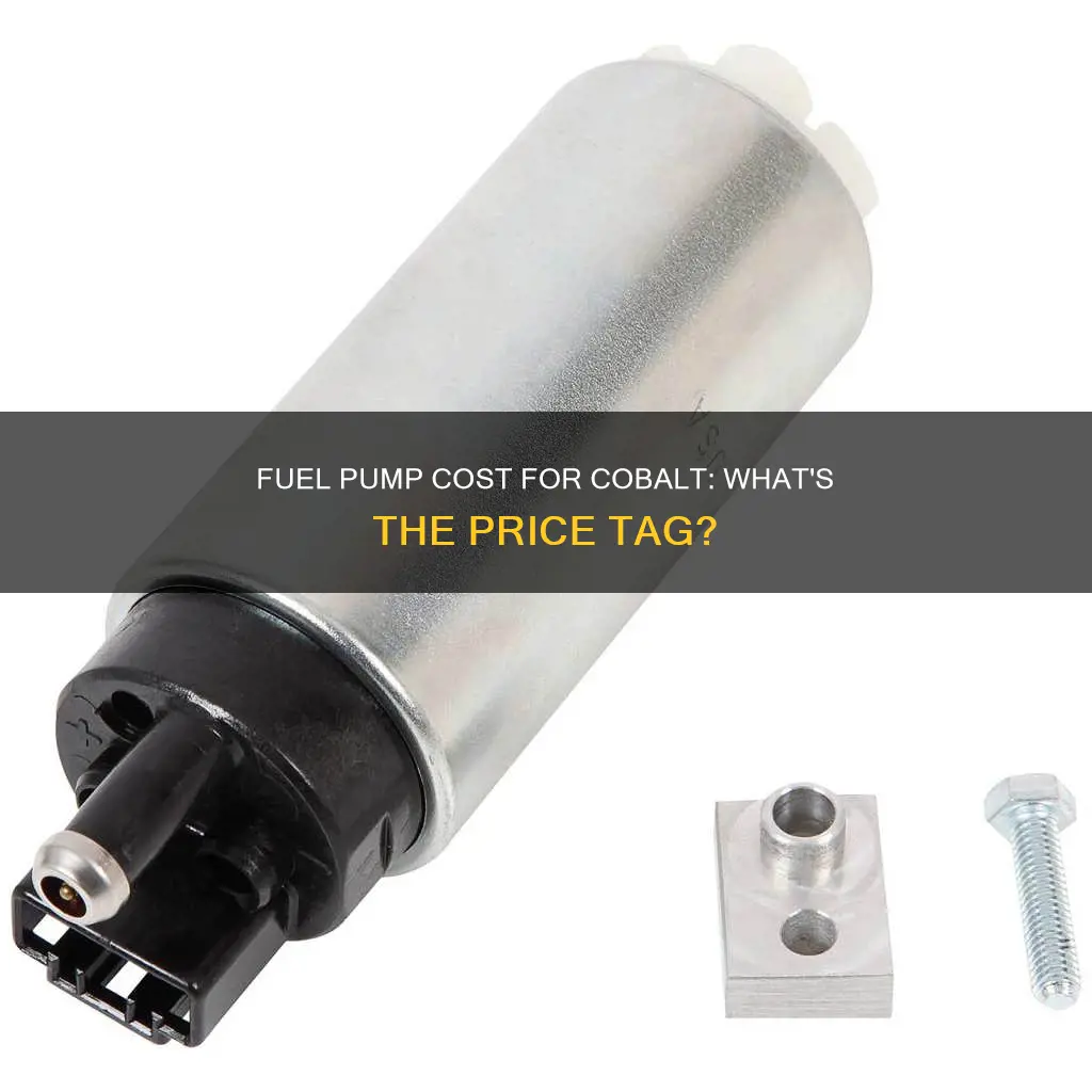 how much does a fuel pump cost for a cobalt