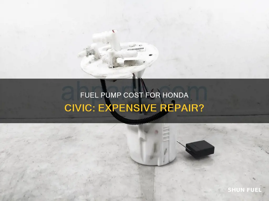 how much does a fuel pump cost for honda civic