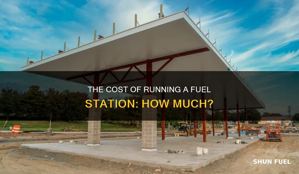 how much does a fuel station cost