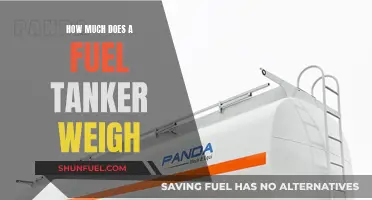 The Weight of Fuel Tankers: How Much?