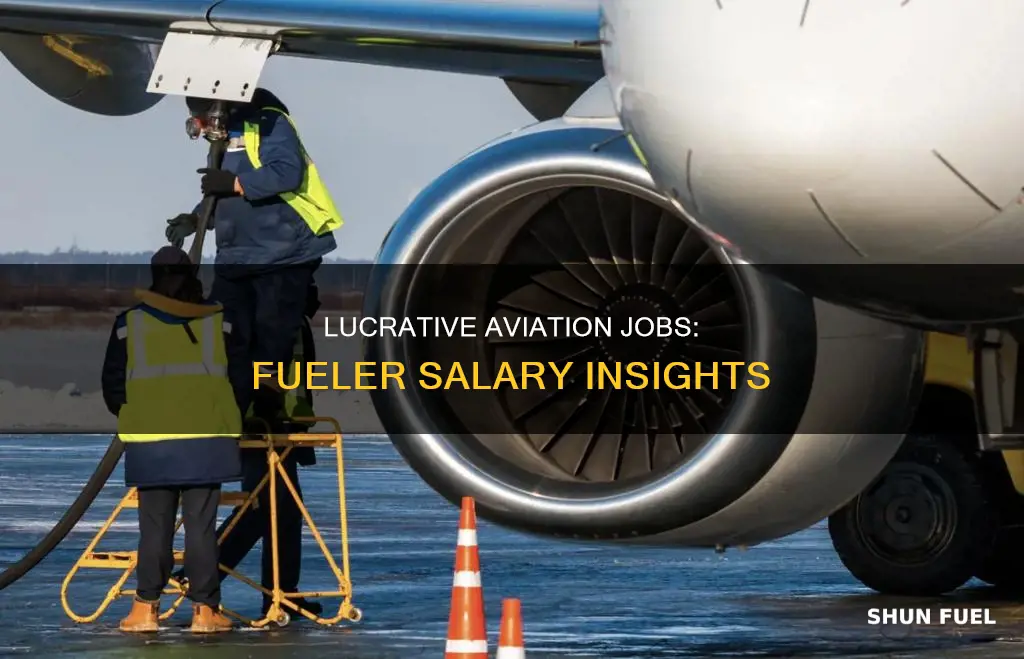 how much does a fueler make at an airport