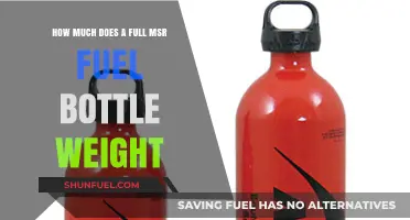 MSR Fuel Bottle Weight: How Much is Too Much?