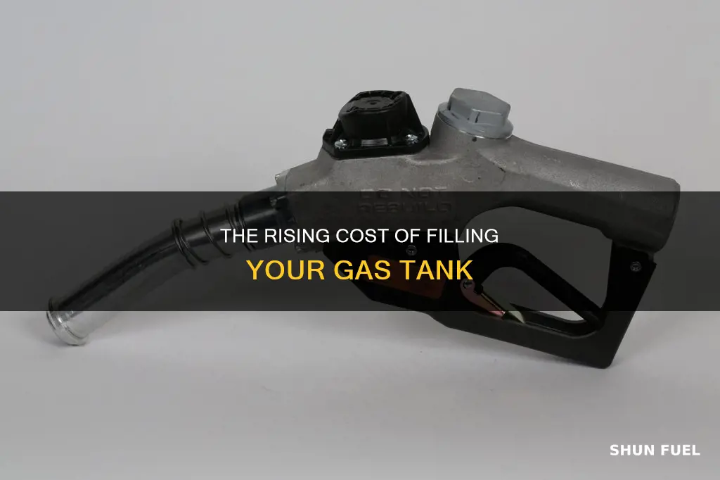 how much does a full tank of gas cost