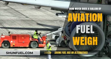Aviation Fuel Weight: Gallon to Pound Ratio