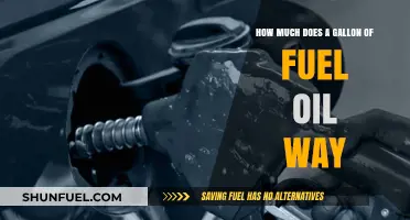 Fuel Oil Gallon Weight: What You Need to Know