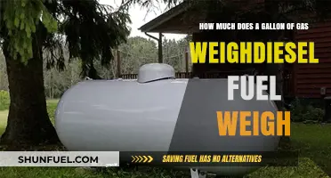 The Weight of Gas and Diesel: What's the Difference?