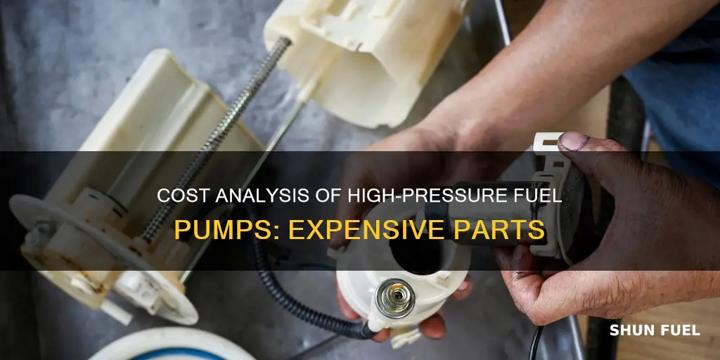 how much does a high pressure fuel pump cost