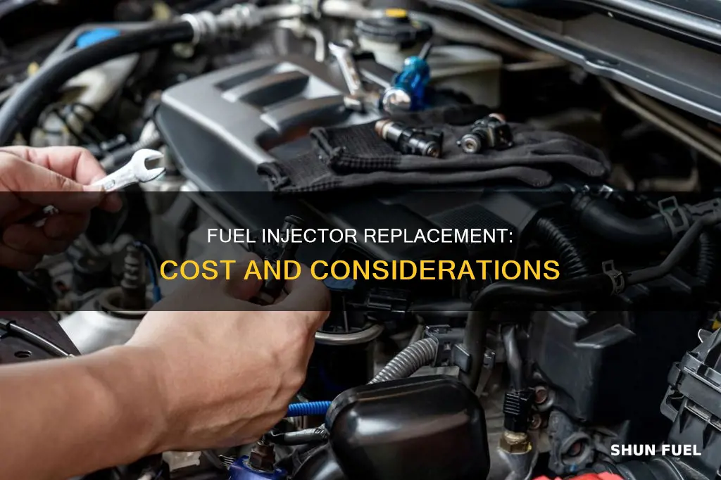 how much does a new fuel injector cost