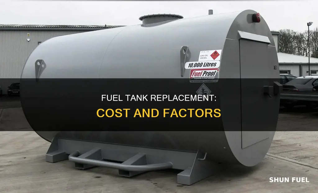 how much does a new fuel tank cost