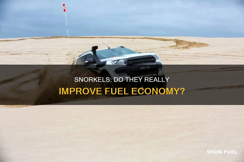how much does a snorkel improve fuel economy