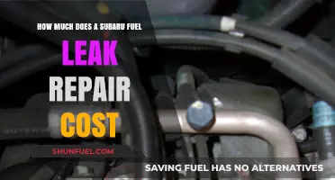 Subaru Fuel Leak Repair: Cost and What to Expect