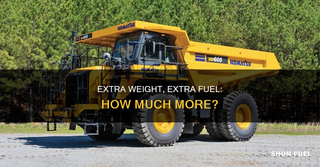 how much does a thousand pound load affect fuel efficiency