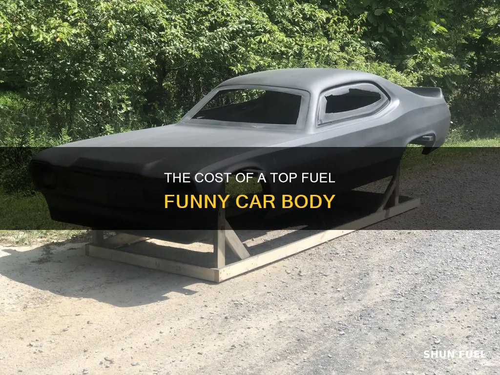 how much does a top fuel funny car body cost