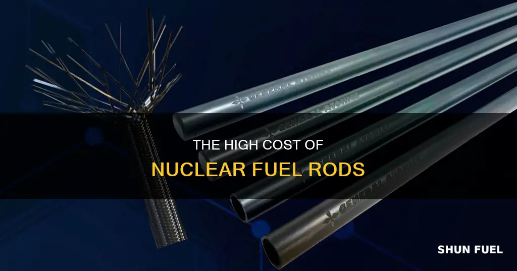 how much does a uranium fuel rod cost